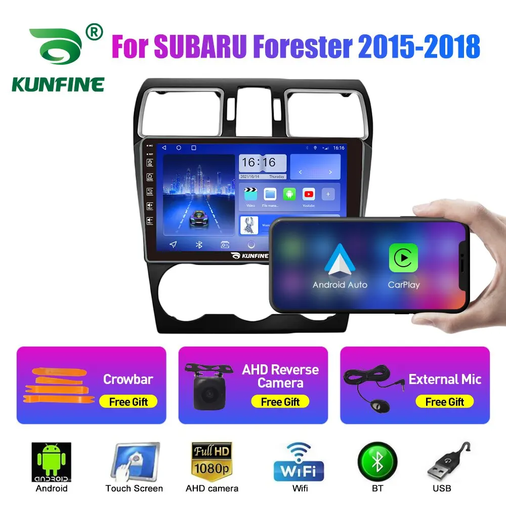 Автомобильный радиоприемник 10 33 дюйма для SUBARU Forester 2013-18 2Din Android Восьмиядерный