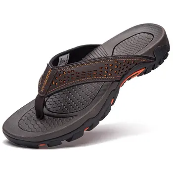Mens Flip Flop Thong Sandals Indoor and outdoor(size 7.5-14Men  Adult  Male flip flops 1