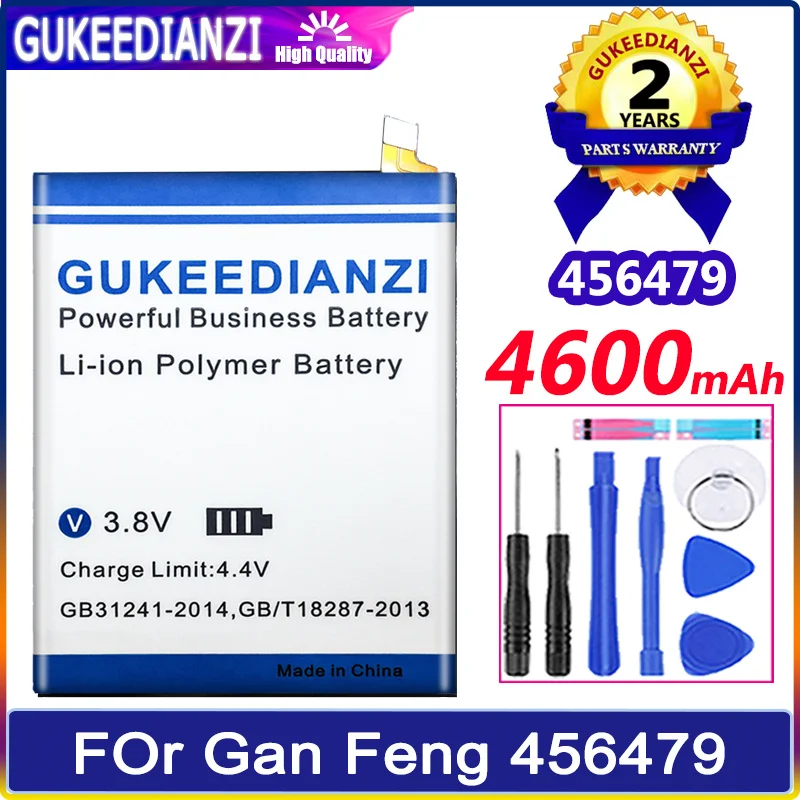 

4600mAh Large Capacity Replacement Battery For Gan Feng 456479 Mobile Phone High Quality Battery Li-polym Bateria