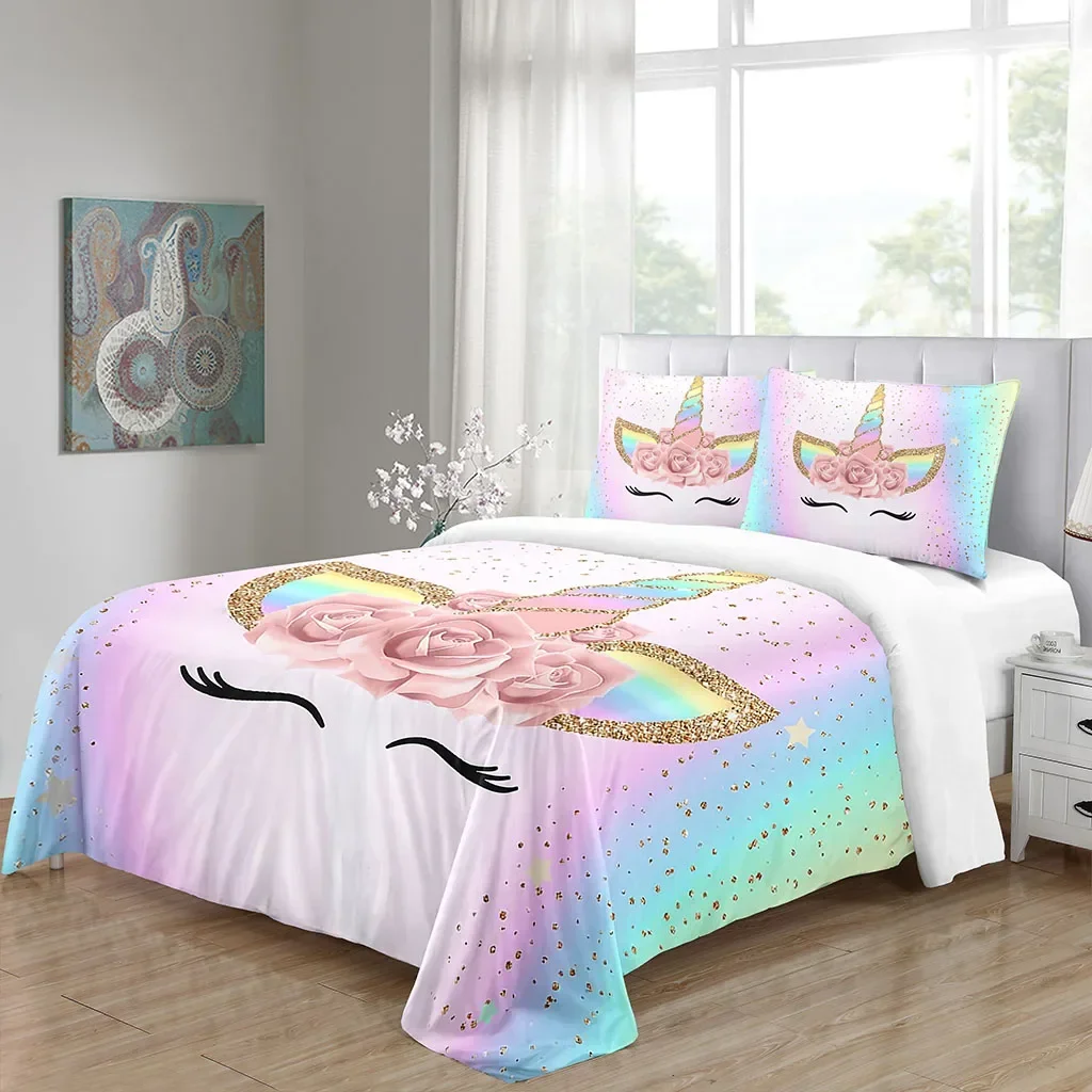 3D персонализированный чехол с рисунком niña King Queen Twin single y double 2 вида