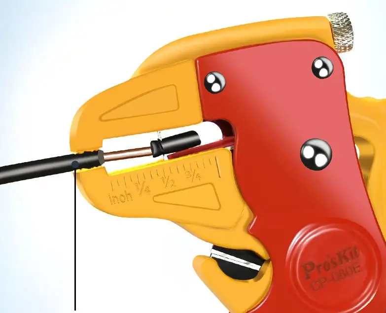 Imported Baogong duck nose pliers CP-080E electrician line automatic dialing pliers wire fiber stripping pliers