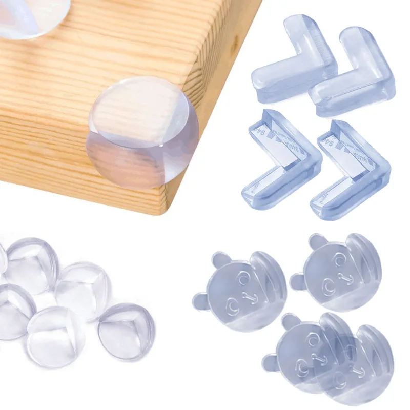 4 шт. силиконовые защитные накладки на углы стола для безопасности детей |