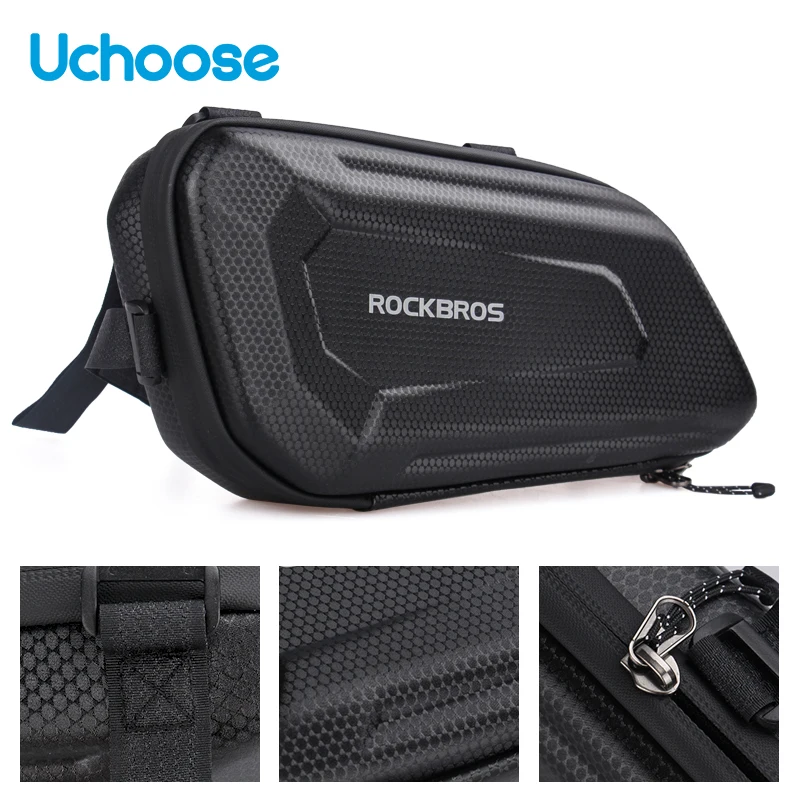 

UCHOOSE NEW Hard Shell Motorcycle Side Bag Waterproof Small Bag Large Capacity