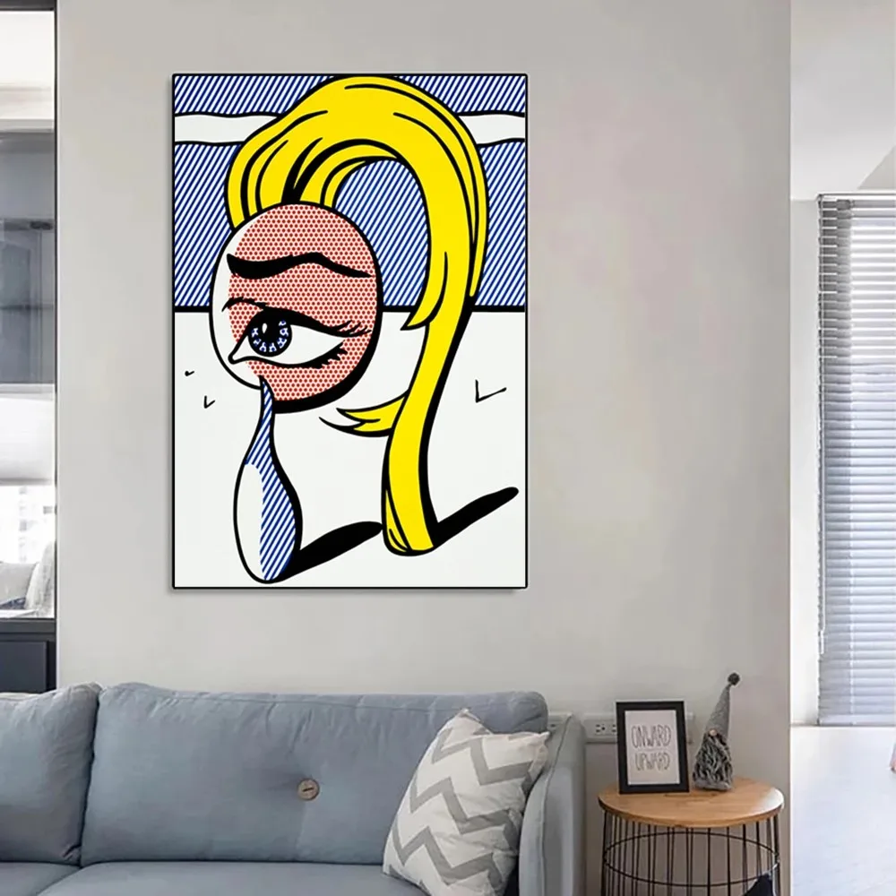 Плакат Roy Lichtenstein А4/А3