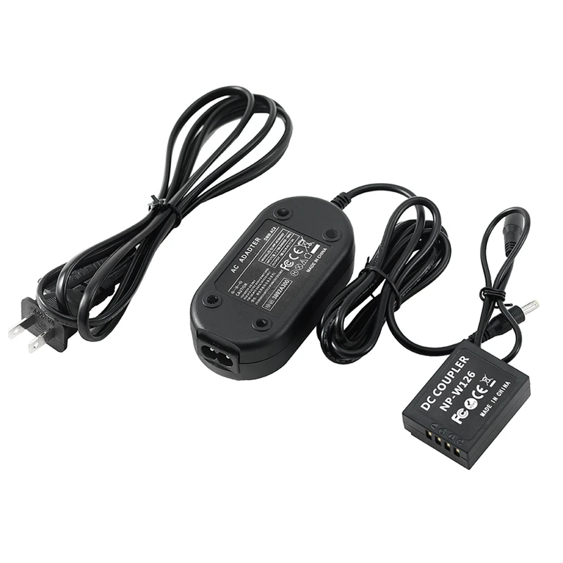 

NP-W126 Dummy Battery Coupler Parts For Fujifilm X-S10 XT100 XT200 XH1 XM1 X100F XA20 XE1 XE2 X-Pro2 X-Pro3 HS50EXR US Plug