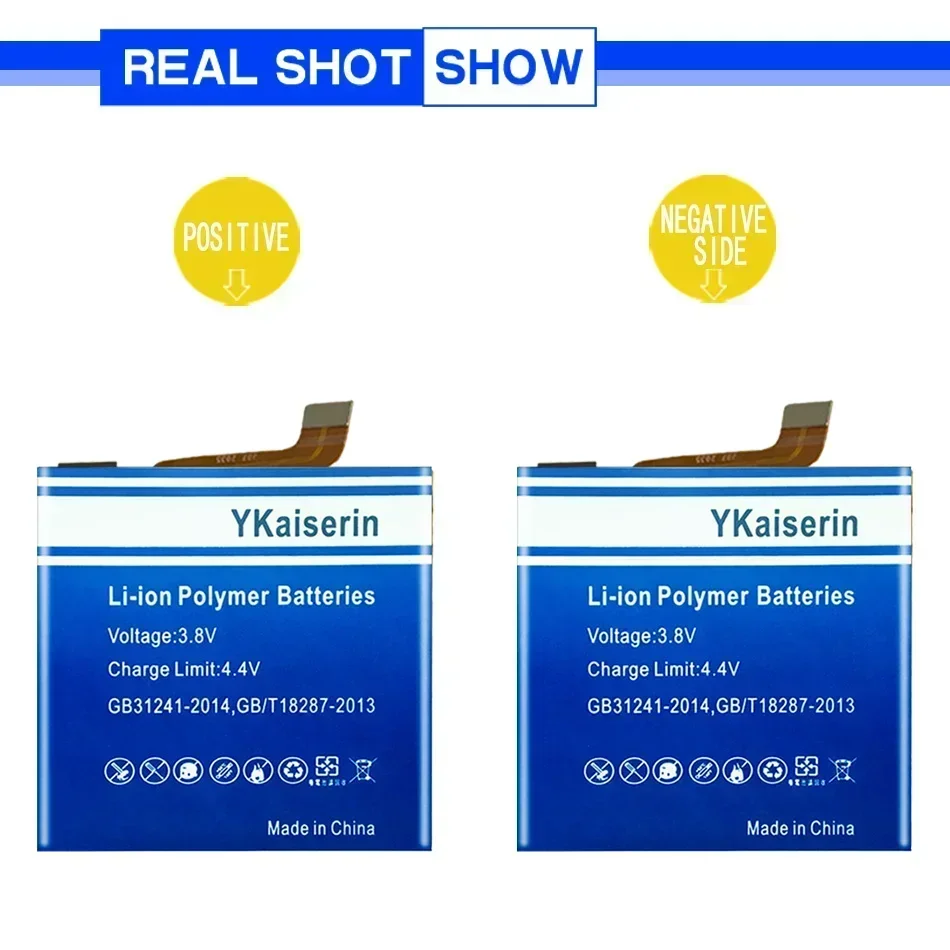 Аккумулятор YKaiserin 3100 мАч/3600 мАч для Veken YW-014 YW014 YW-011 YW011 Bateria