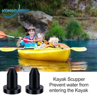 2pcs rubber drain plug kayak canoe marine boat scupper plug in drain holes stopper plugs bung kit for boat kayak accessories