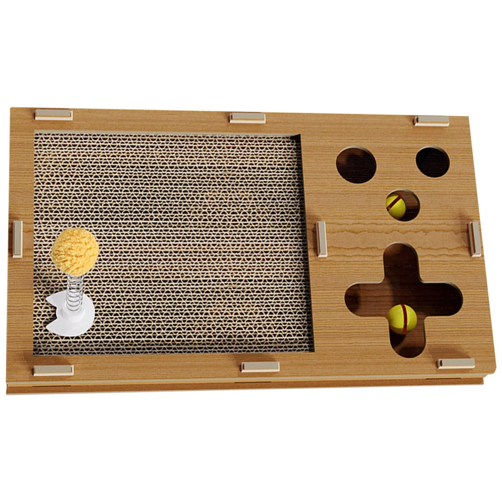 

Cats Kittens Scratch Pad Wear-resistant Scratcher Toys Indoor Grinding Claw Board Corrugated Paper Household Scratching