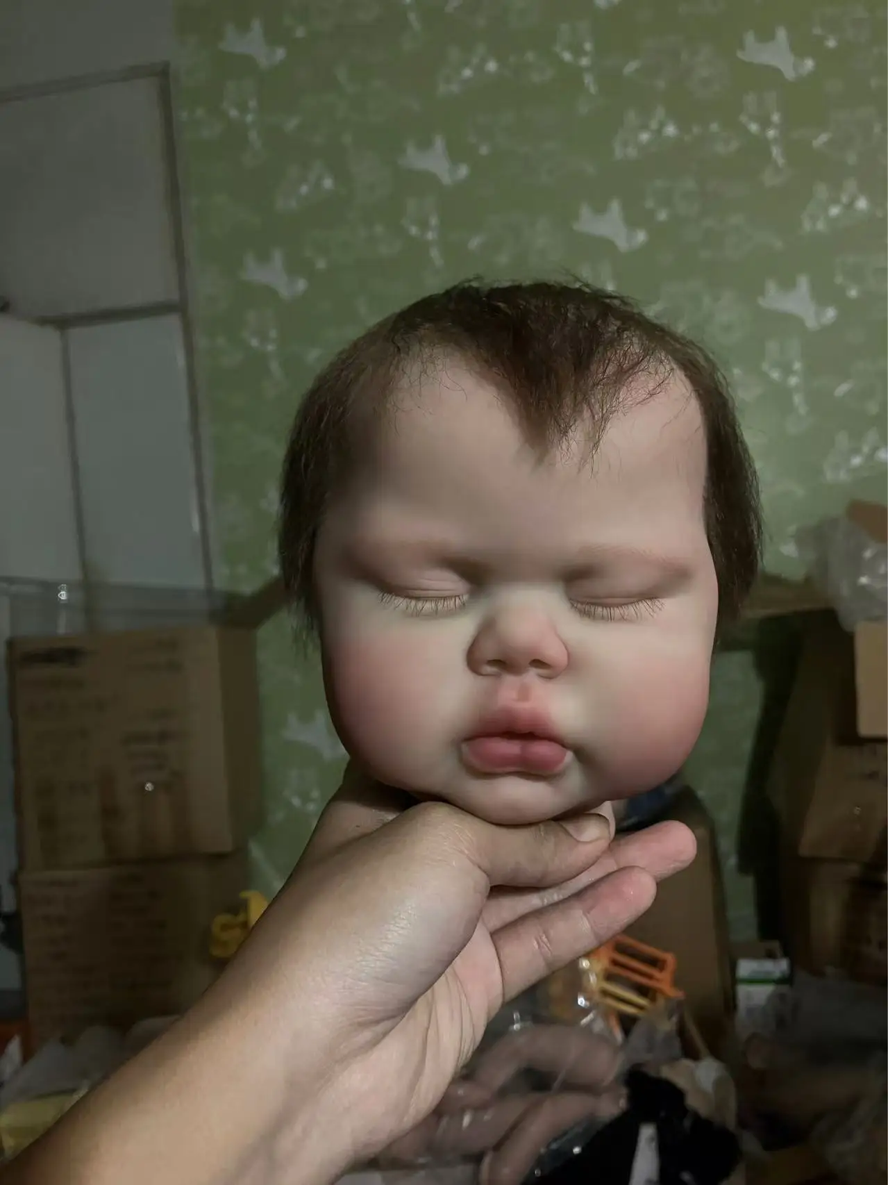 FBBD Индивидуальная ограниченная поставка 25 ДЮЙМОВ Reborn Baby Pickle с ручной росписью из