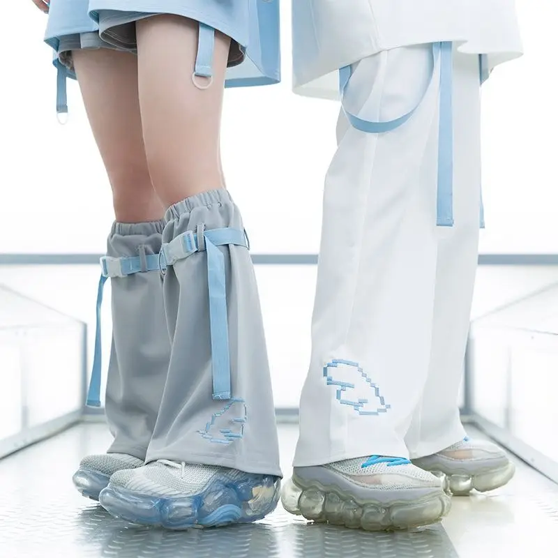 

Y2K Leg Set New Cool Strap Stacked Socks Set Lolita Accessories Korea Japan