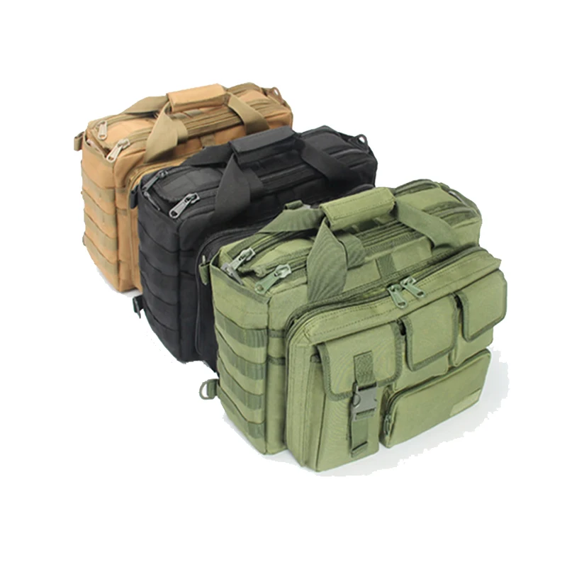 Фото Новый рюкзак, тактический Molle, нейлоновая сумка через плечо, сумки для ноутбука, портфель, уличная многофункциональная сумка для альпинизма №5