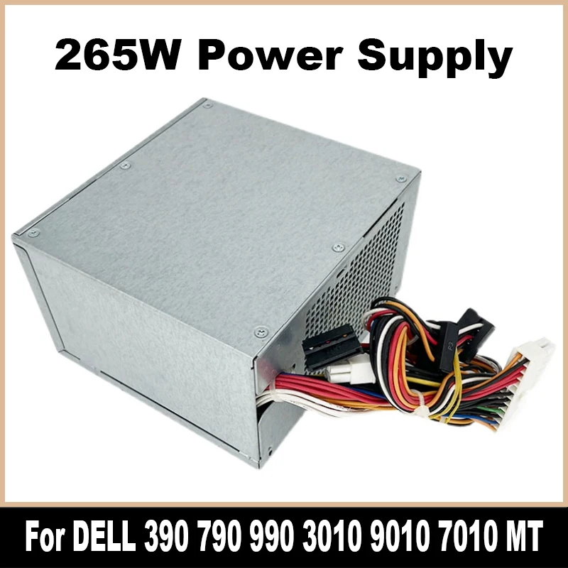 Блок питания 265 Вт для DELL OptiPlex 390 790 990 3010 9010 7010 MT Vostro 260 270 3900 Inspiron 620 660 3847 H265AM-00