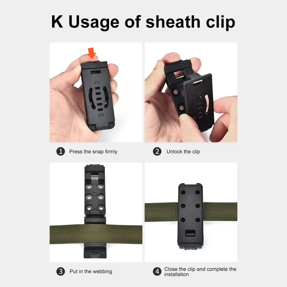 Уличный инструмент многофункциональный для Kydex с винтовой боевой петлей кобура