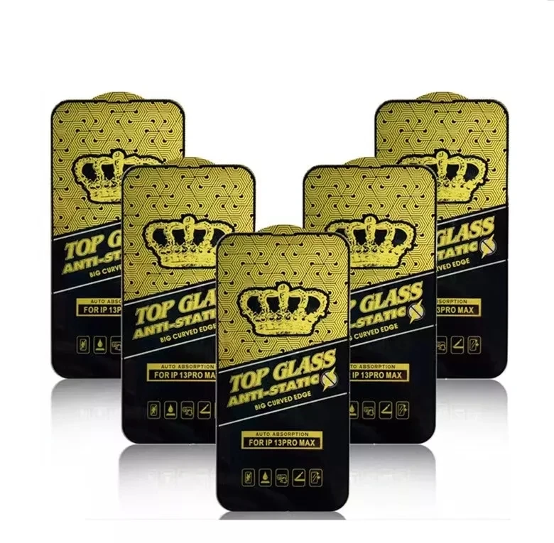 Full Coverage Tempered Glass Screen Protector for iPhone 14 Pro Max 13 Mini 12 11 X XS XR 7 Plus 8 SE 2022 2020 Film Protection