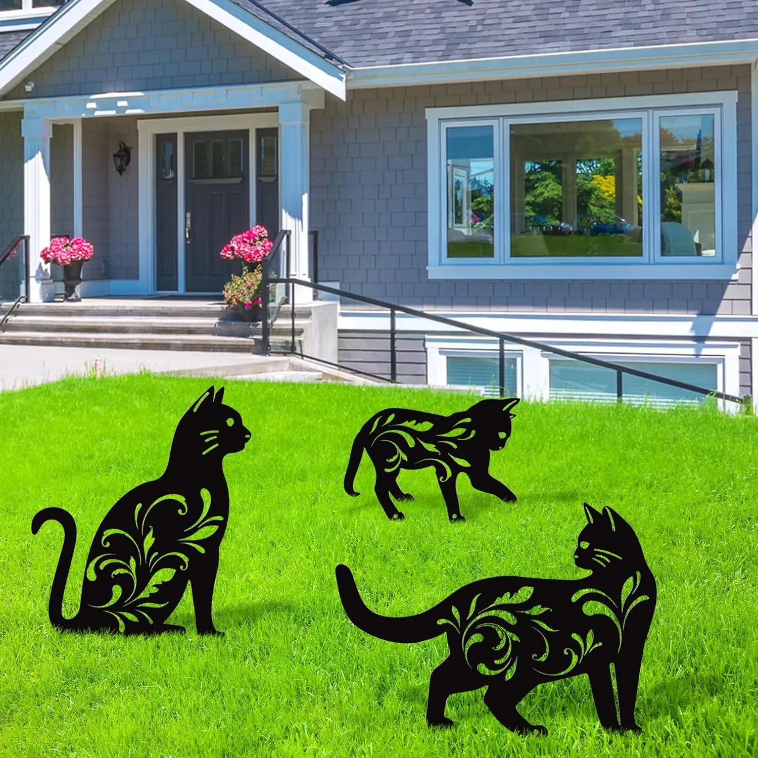 3 шт. Декоративные животные для сада и двора