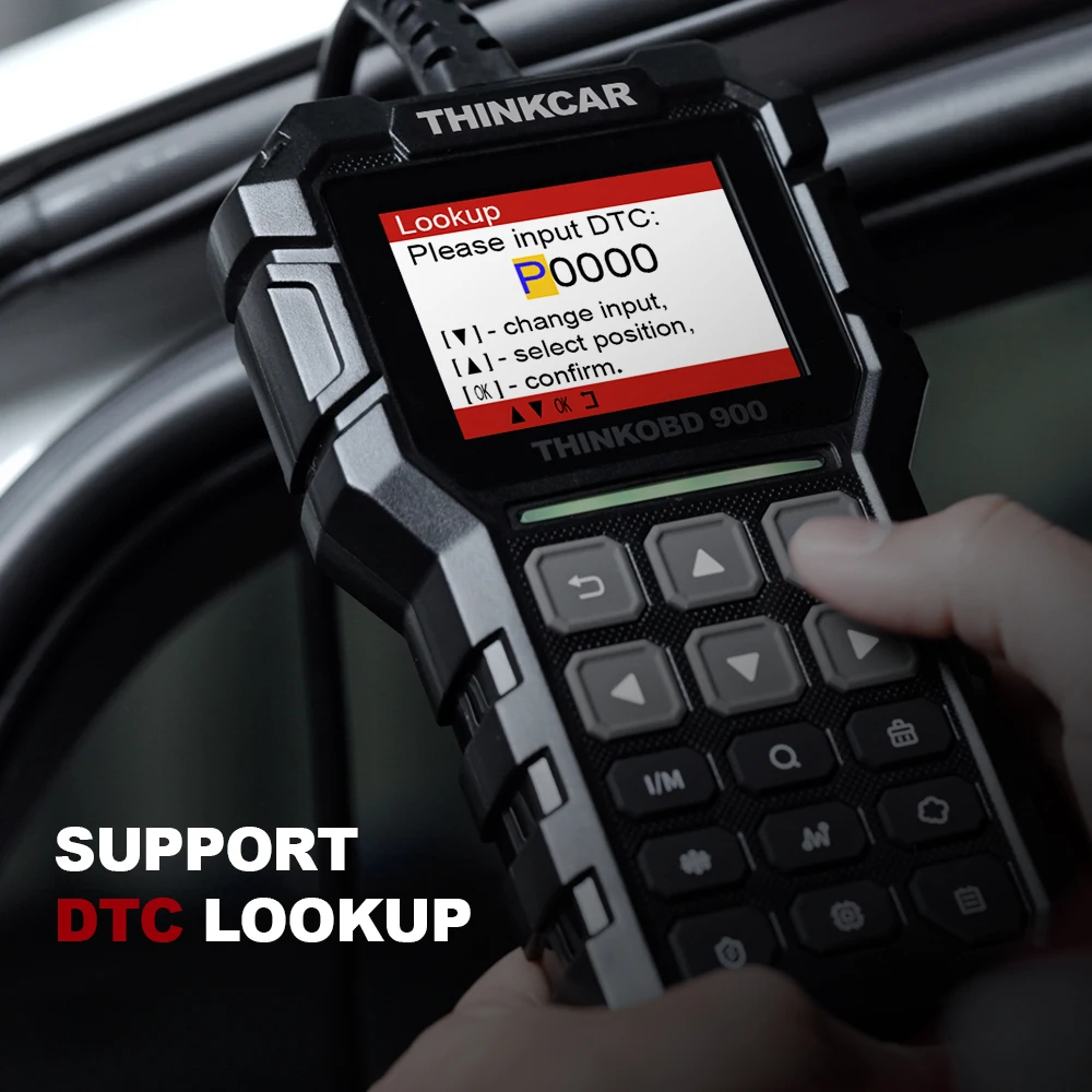 THINKCAR THINKOBD 900 OBD2 Big Display Diagnostic Tool Car Code Reader for Mechanics Check Engine Scanner Lifetime Free Upgrade |