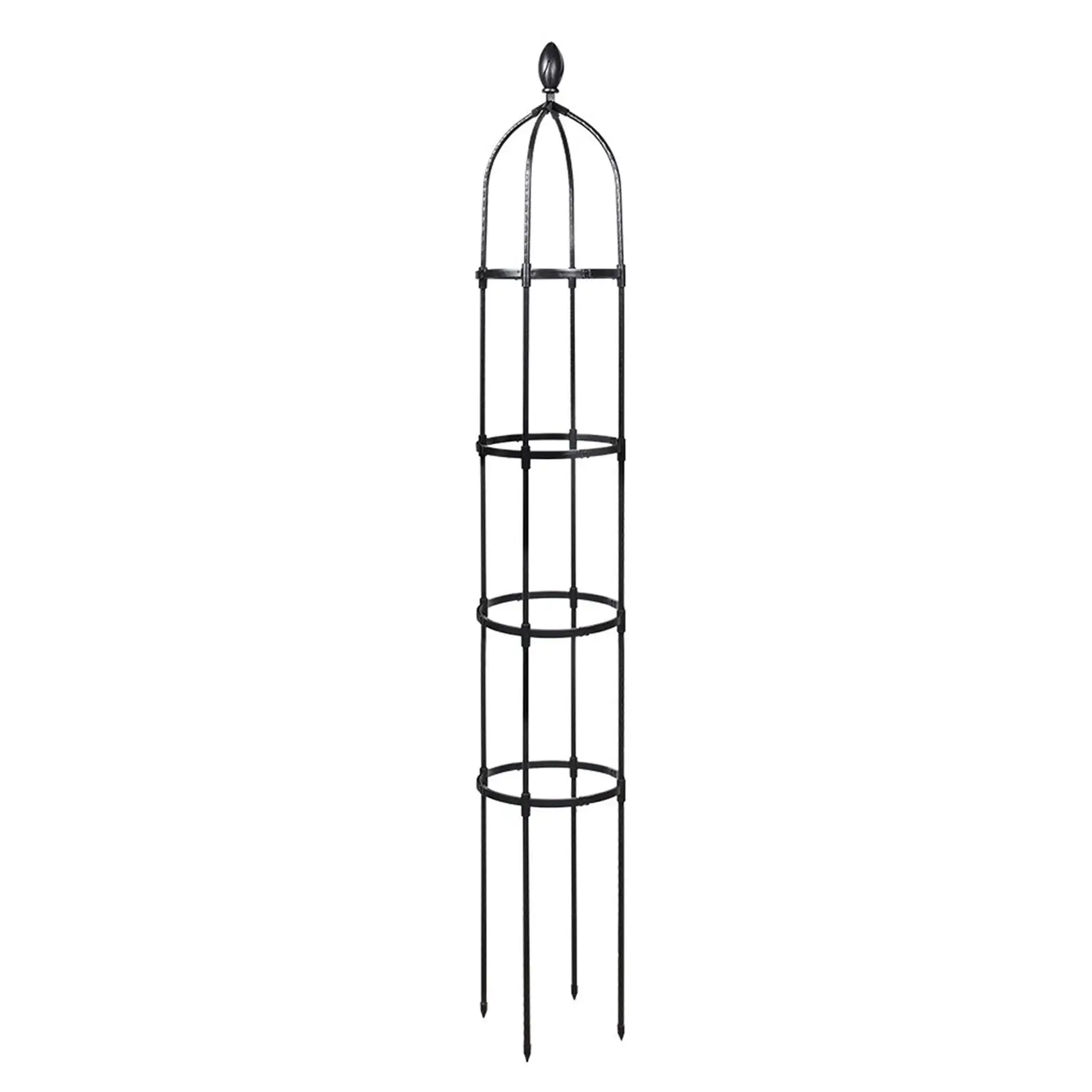 

DIY Garden Trellis Obelisk Plant Steel Frame Steel PE Made Thickened Durable Stand For Climbing Plant Vines Home Potted Plant