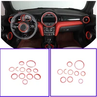 abs red dashboard tachometer decorative ring trim interior center cover for mini cooper f55 f56 f57 2012 2022 molding kits