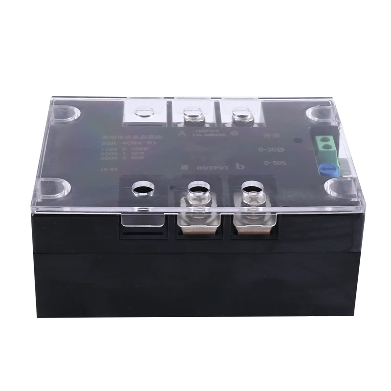 

1 Pcs Soft Starter Module Single Phase Motor Soft For Starter Module Controller 1.5KW Online Soft Starting Fan Pump Pressure