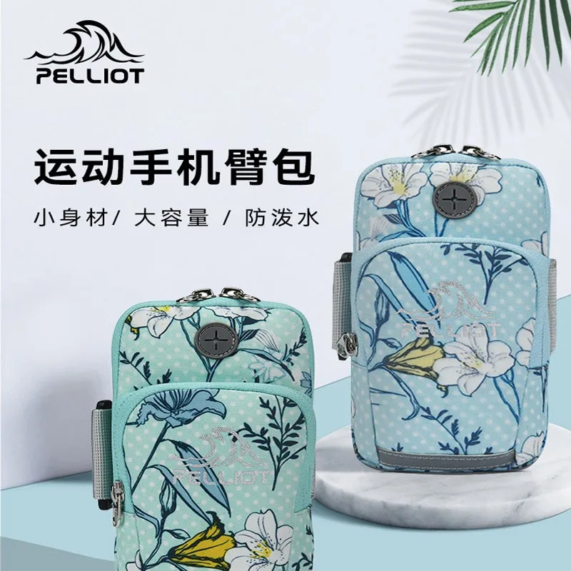 

PELLIOT Outdoor Sports Mobile Phone Arm Bag, Wrist Bag, Wrist Bag Unisex Running Equipment Fitness Sleeve Arm Strap