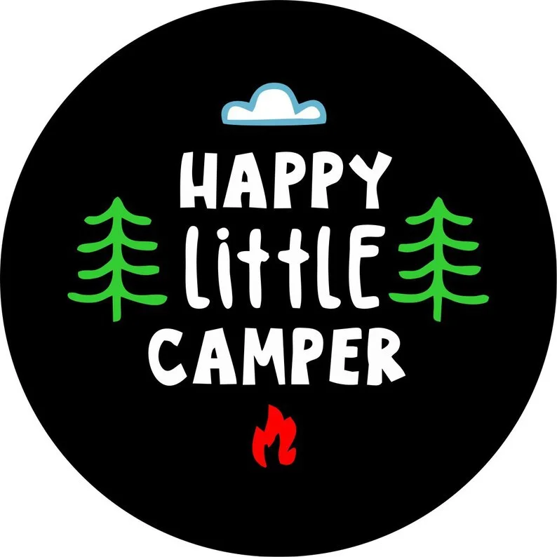 

Запасная шина Happy Little для любого автомобиля, марки, модели и размера-Jeep, RV, дорожного трейлера, кемпера и многого другого
