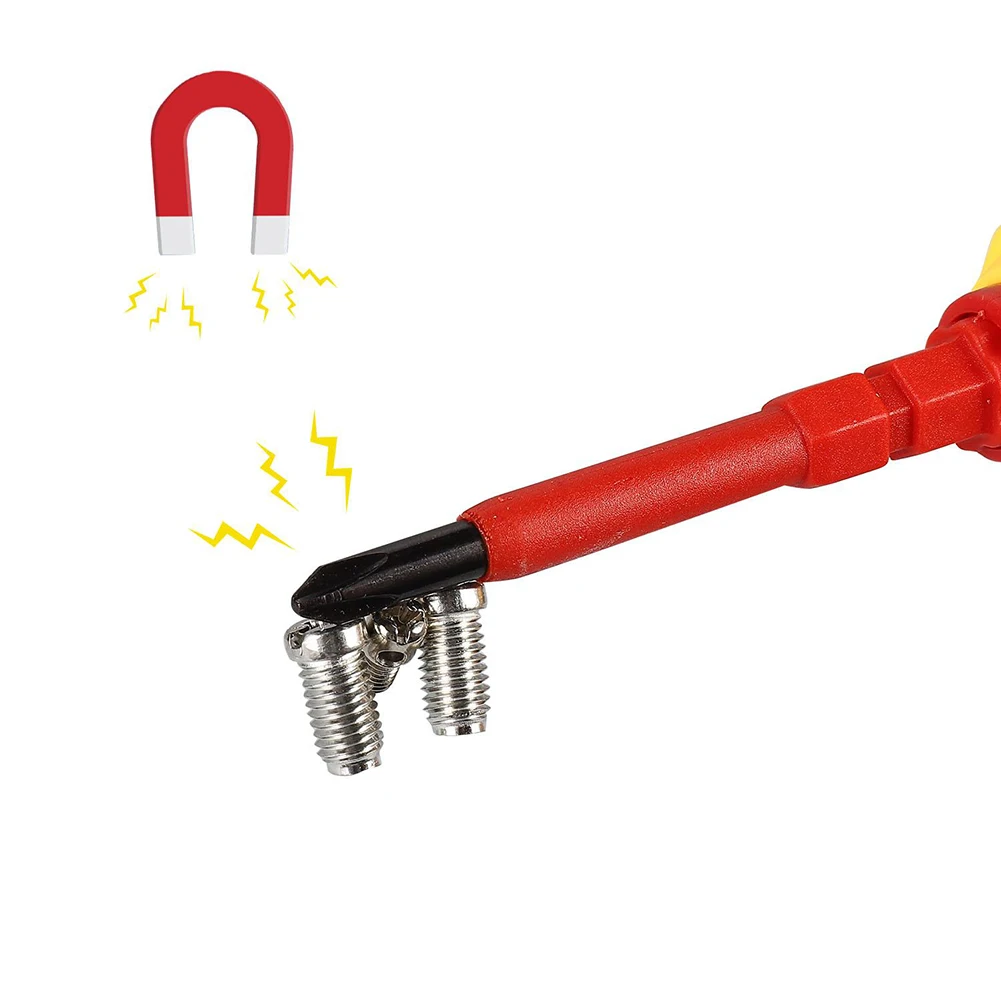 

8Pcs Electrical Insulated Screwdriver Non-Slip Multi Screwdriver Bit Magnetic Batch Head T10 T15 T20 T25 PH0 PH1 PH2 Y1 Y2