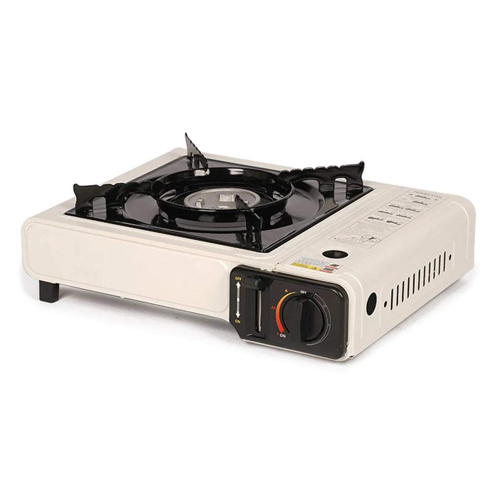 

Camping Gas Stove Portable Cooking Gas Furnace Windproof Adjustable Cooktop Roasting Plate Dual-purpose Hiking Picnic Equipment