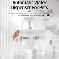 electric constant temperature pet water dispenser automatic cycle cat drinking machine transparent dog feeding water supplies d