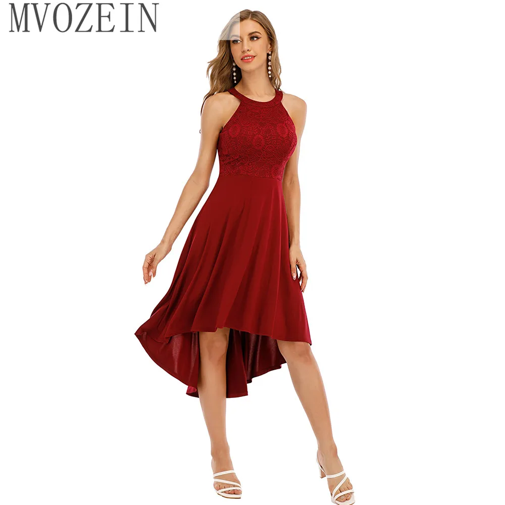 

Homecoming Dress Halter Flower Painted Vintage Cocktail Dress Graduation Dress Lace Girl Dress Zipper Formal vestidos