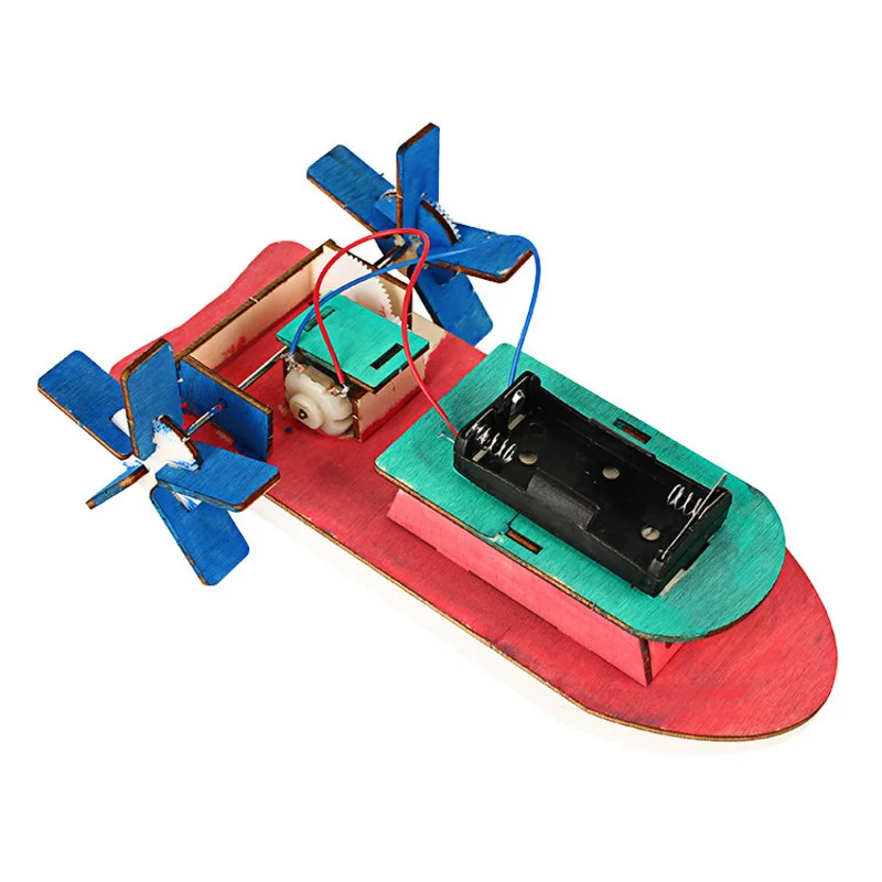 

Kids DIY Wireless RC Model Scientific Experiment Kit Educational STEM Toys Bateau Amorceur Fishing Boat