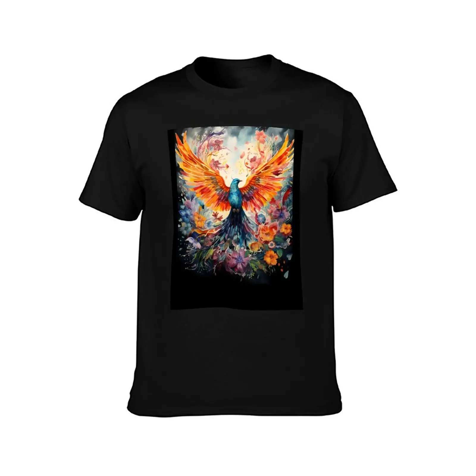 Футболка Wildlife Lover at Heart (Phoneix) летние топы блузка корейская модная одежда больших