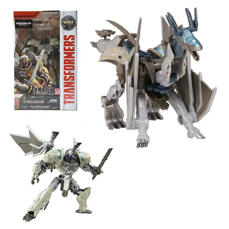

Hasbro Transformers Genuine Original Steelbane Movie animation peripheral Children's gifts Movable characters Robot Model toys