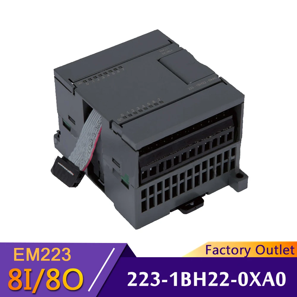 EM223 6ES7 223-1BH22-0XA0 223-1BF22 подходящий цифровой модуль Siemens Φ PLC 8I/8O с транзистором 223-1BH22-0XA0