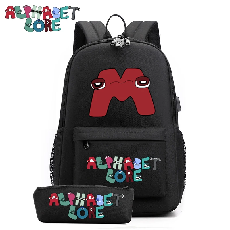 

BPZMD 2 Pcs Backpack Set Boys Girls School Bags Pencil Case For Teenage Daily Printing Backpack Casual Mochila