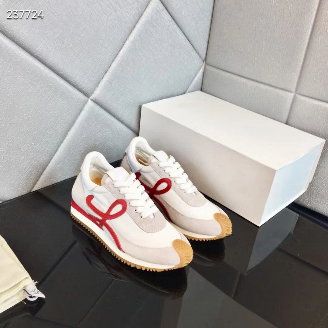 ICCLEK Casual Sneakers Luxury Nylon Leather Suede Mixed Color Thick Bottom Couple Shoes Women Men Splicing Brand Sports Shoes