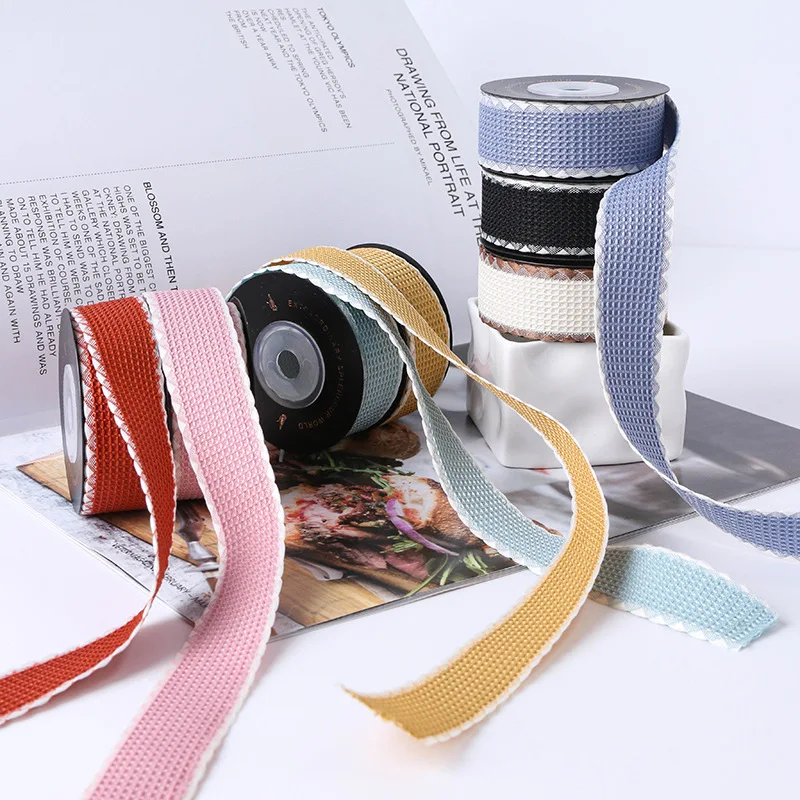 2023 New recommended South Korean lace small incense wind ribbon clothing accessories diy handmade bow webbing bouquet packaging
