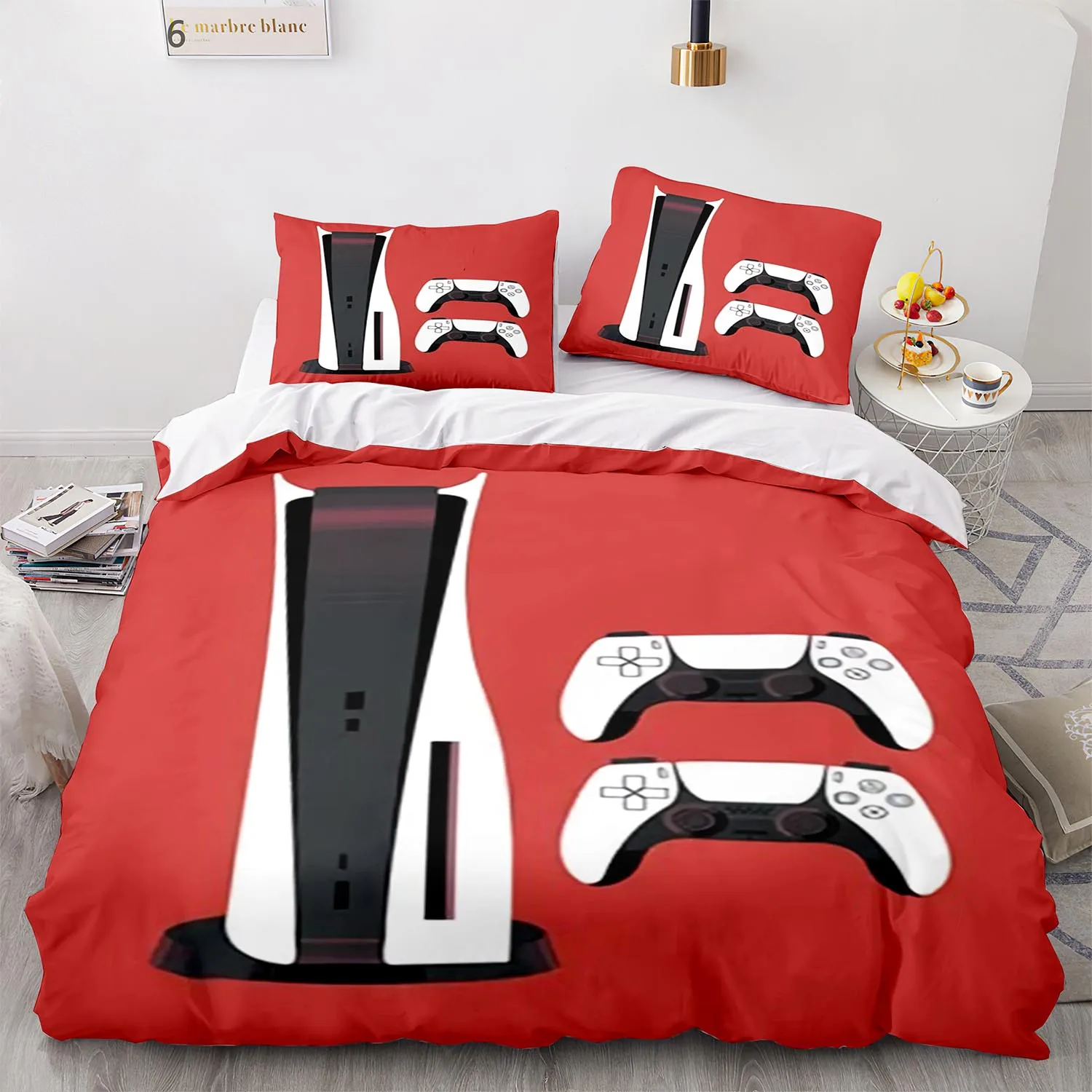

Cool gamepad Bedding Set Single Twin Full Queen King Size Kid Bedroom Duvetcover Sets 3D Print Kawaii Bed Set Aldult