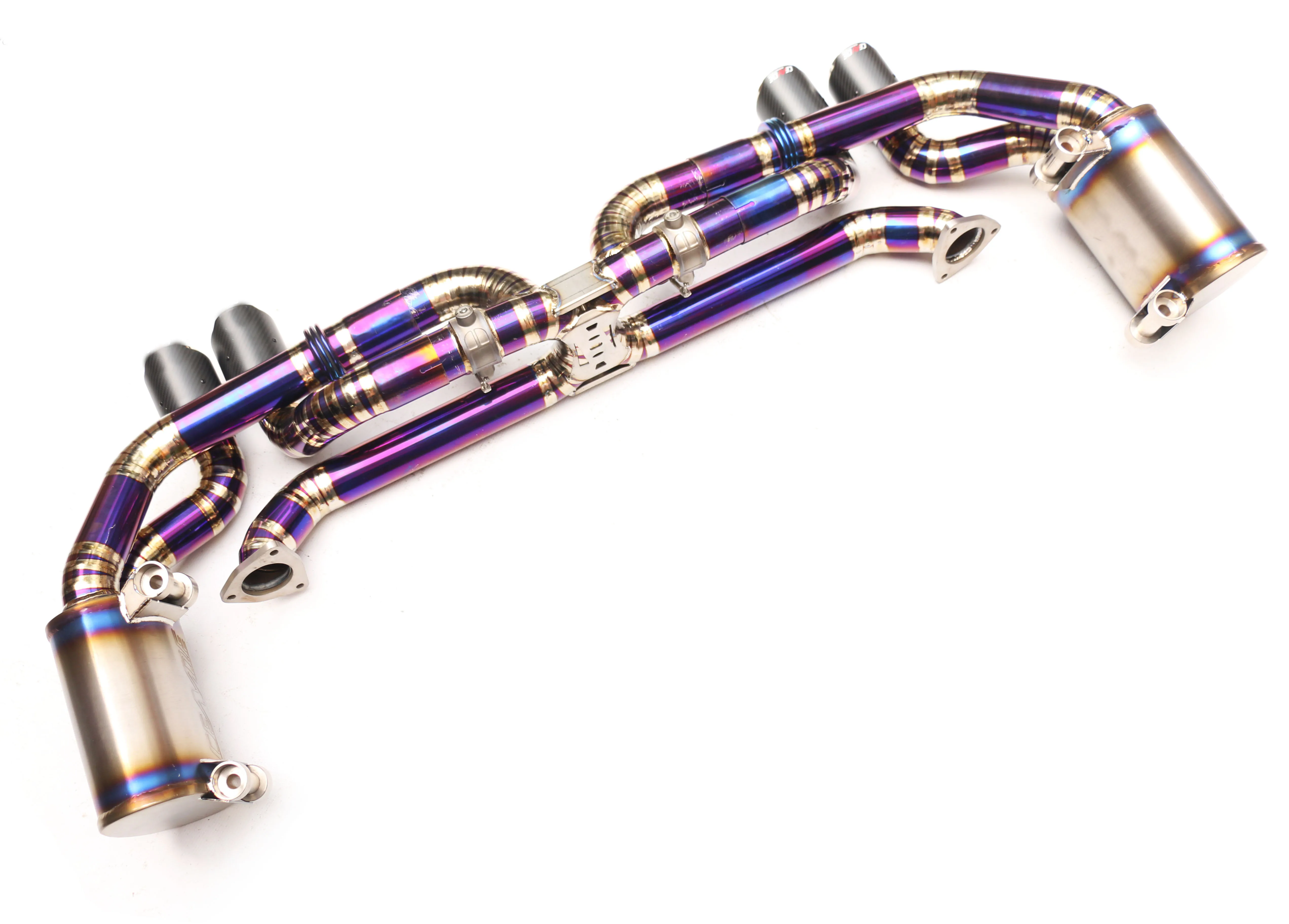 Рисунок 5 - Высокомощные выхлопные трубы двигателя