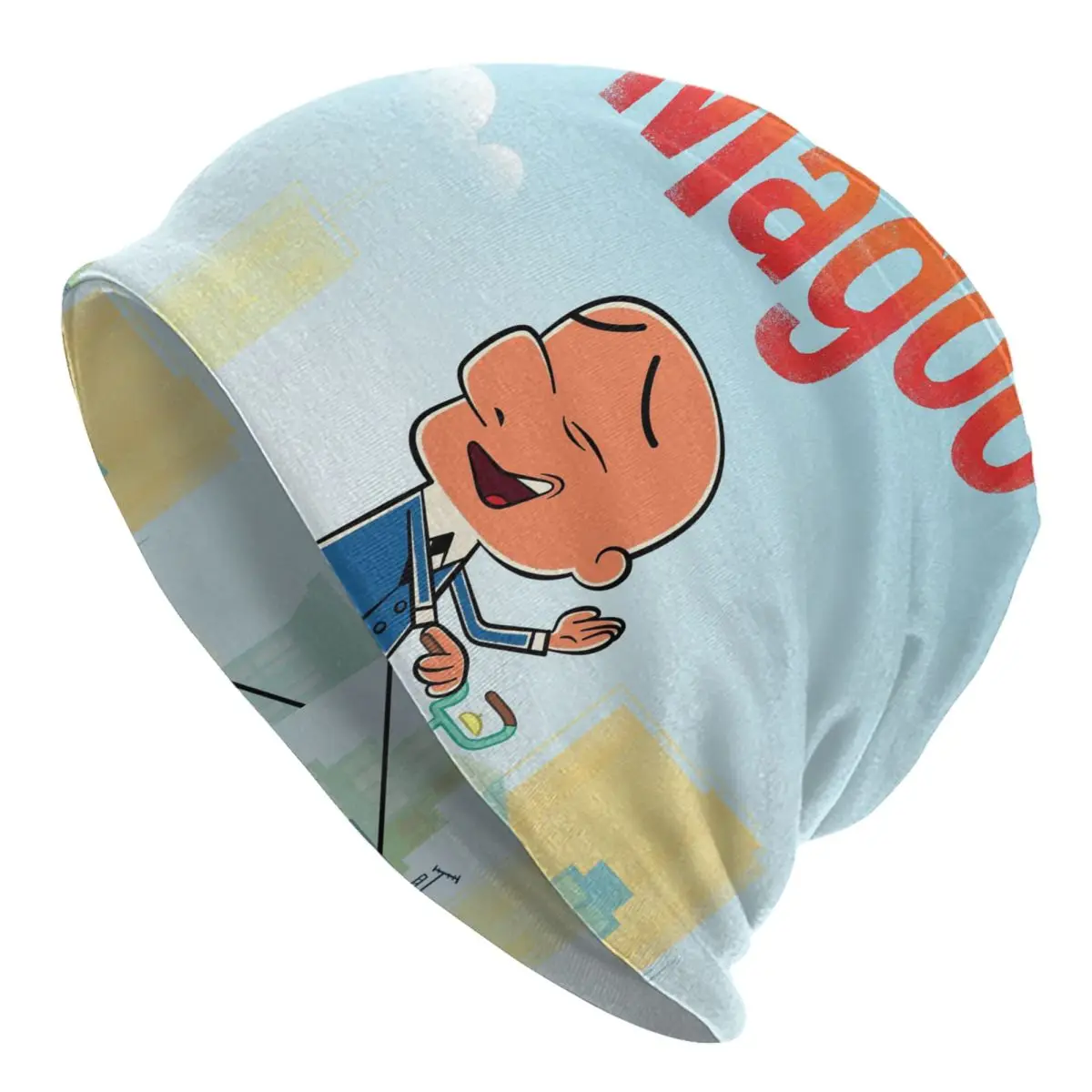 Шапка велосипедная модные шапки для мужчин и женщин M-Mr Magoo Мультяшные шапочки