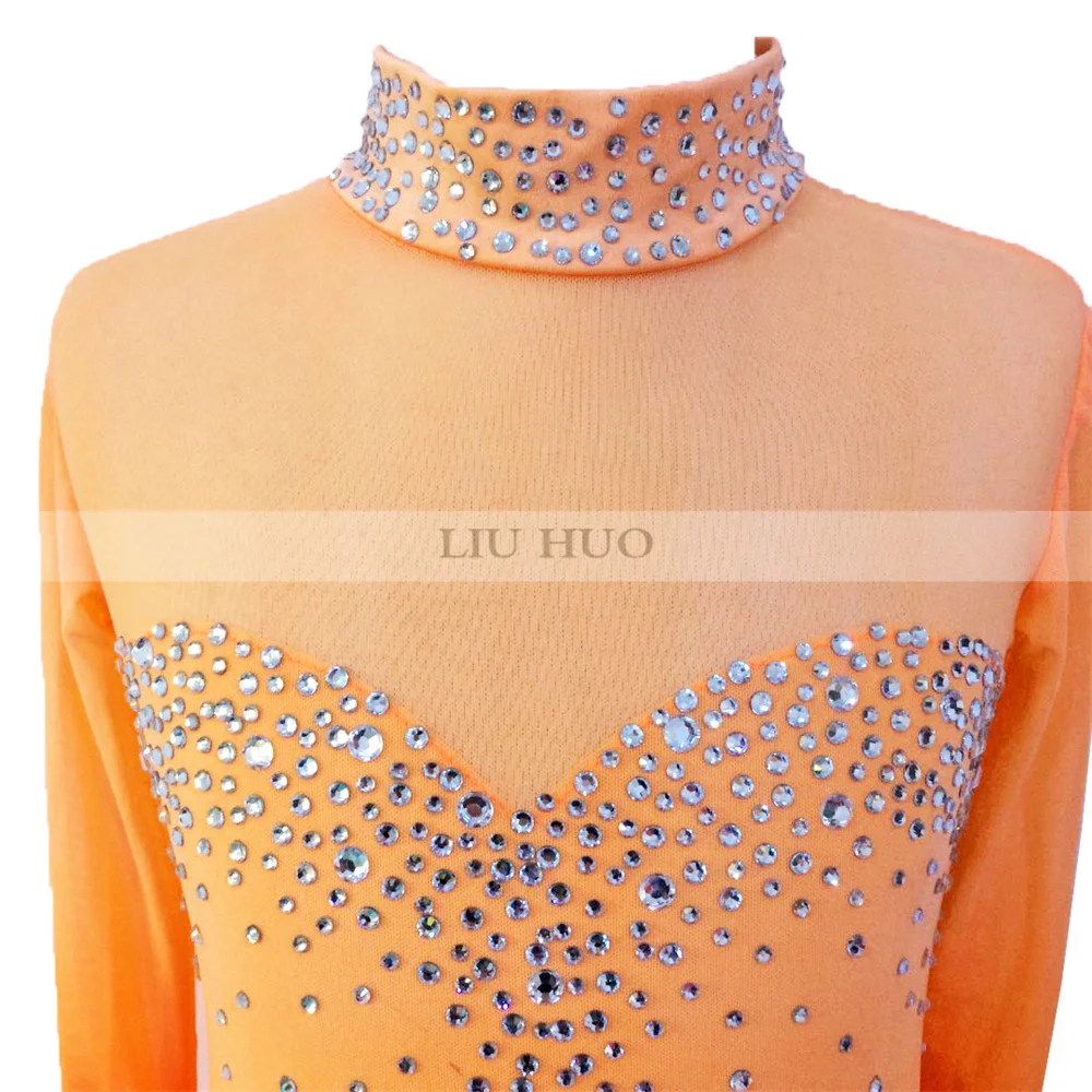 Женское платье для катания на коньках LIUHUO девочек и женщин тренировочное трико