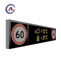 message board full matrix traffic variable led message sign display