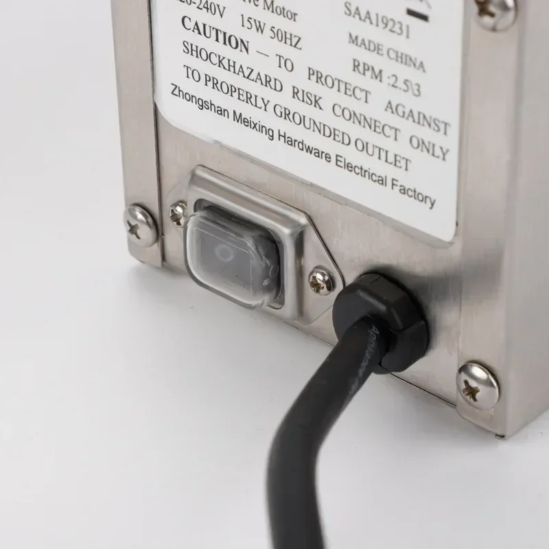 Электрический мотор гриля 38 Вт для барбекю из нержавеющей стали 140-160 кг жаровни