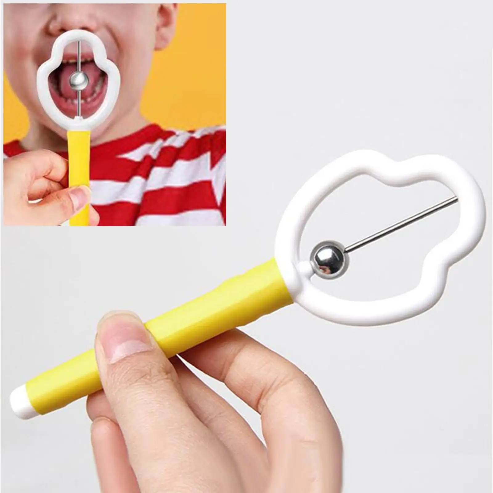 

Children Kids Mouth Tongue Tip Exerciser ,Oral Muscle Tongue Training Tool, , Exercising Tool