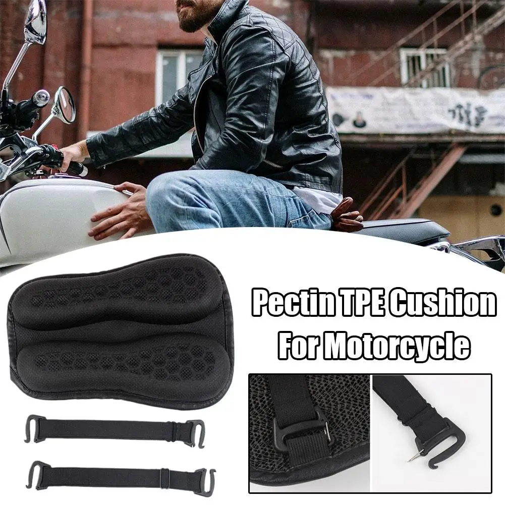 

New Motorcycle Seat Cover Air Pad Motorcycle Air Seat Cushion Cover Pressure Relief Protector For Cruiser Sport Touring Sad N0M1