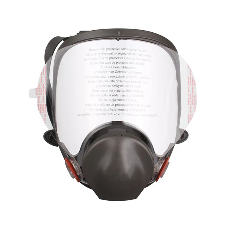 

2Pcs/set Gas mask protective film Gas mask window Antifogging accessories