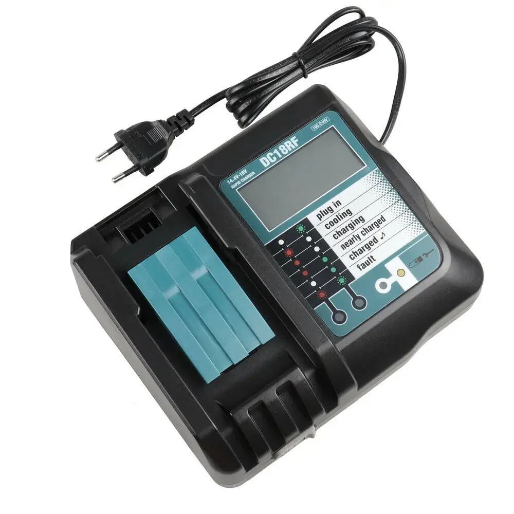 Зарядное устройство 18VRF 3 А для Makita 14 4 в 18 Bl1830 Bl1430 BL1860 BL1890