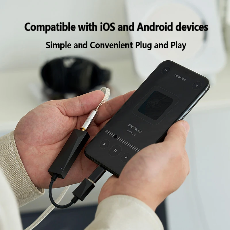 Фото Кабель-ЦАП Astell & Kern AK HC3 портативный с поддержкой iOS и Android №5