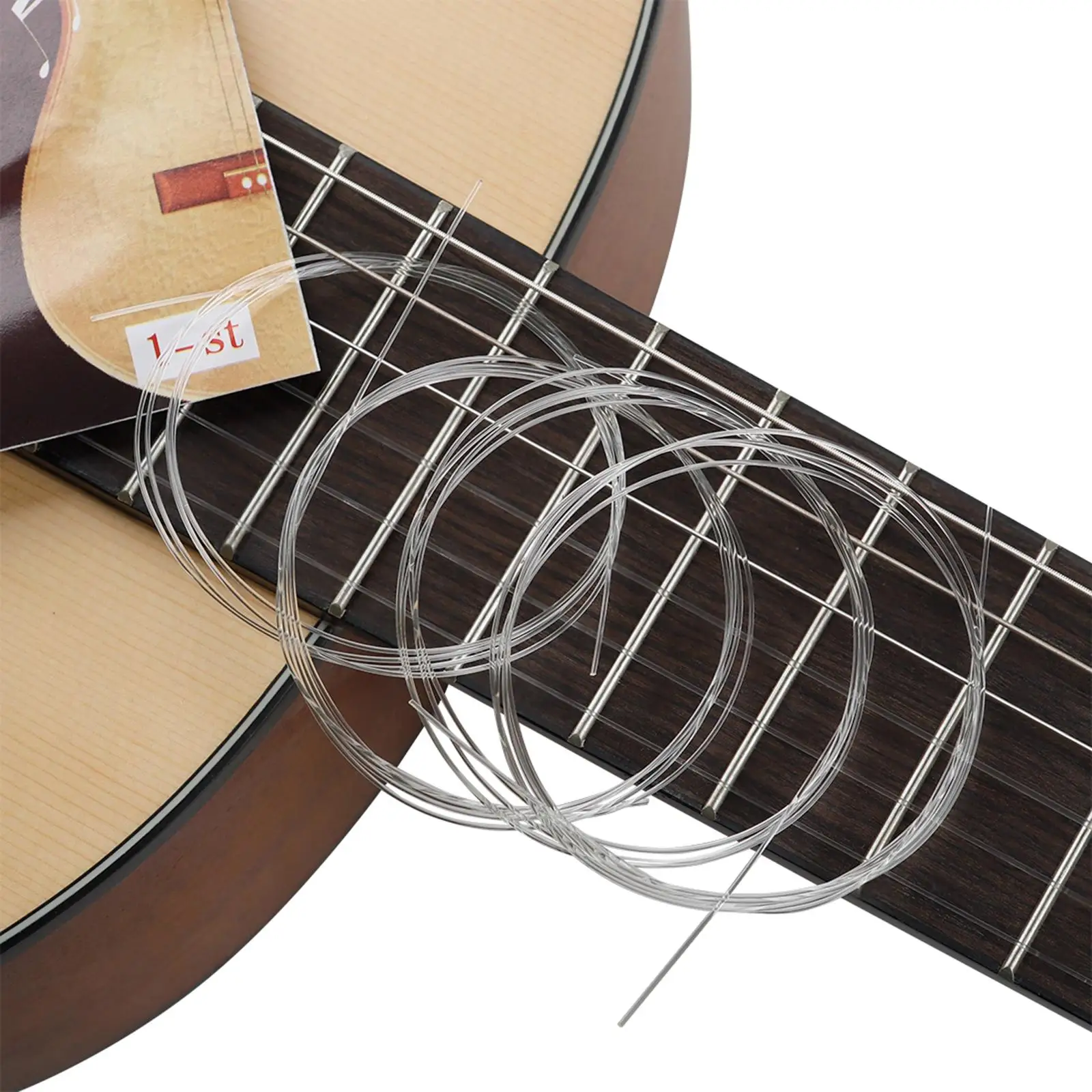 

100PCS Classical Guitar Copper Wound Nylon String E-1 Repair Parts