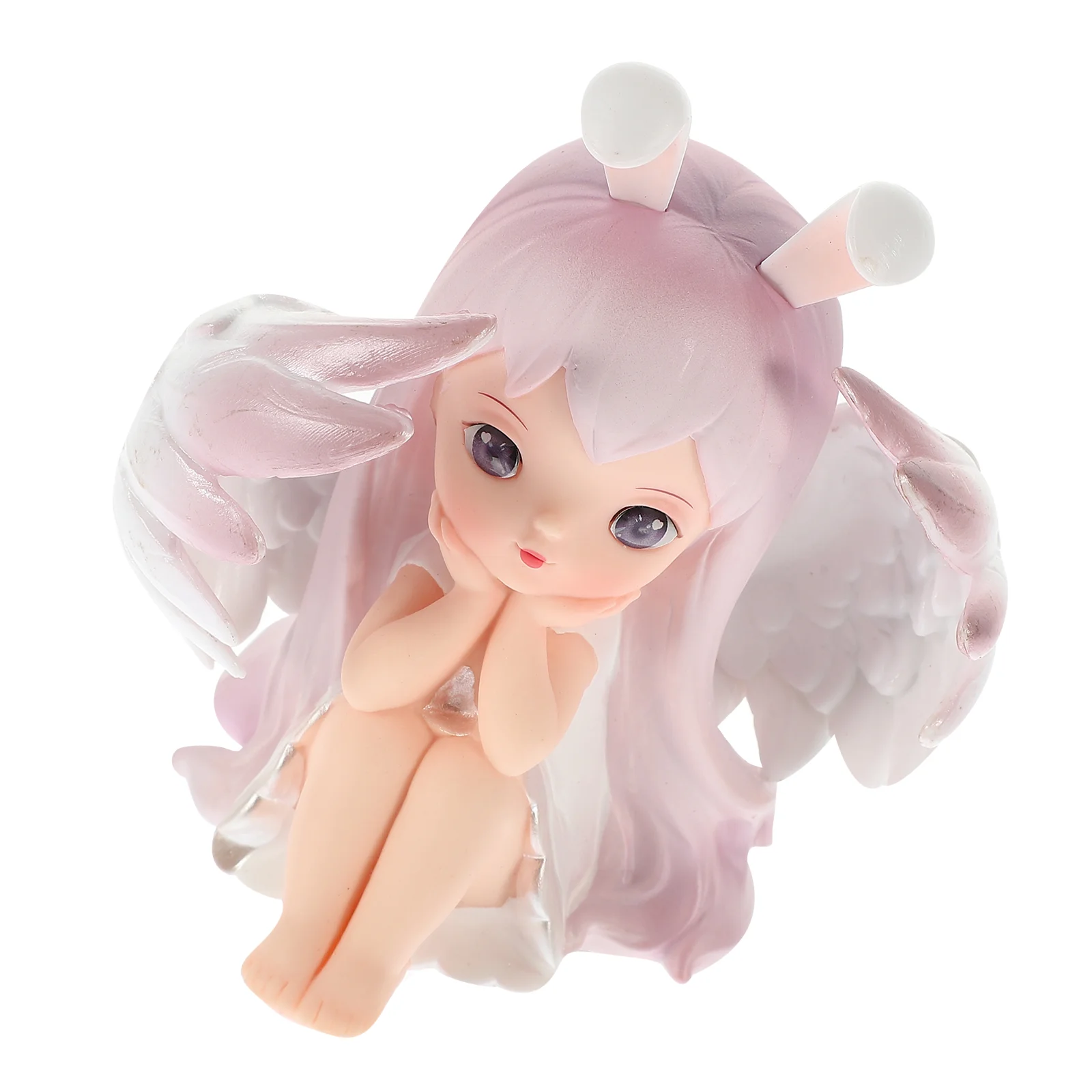 Маленькие ангелочки украшения для запеченного торта комнаты рабочего стола