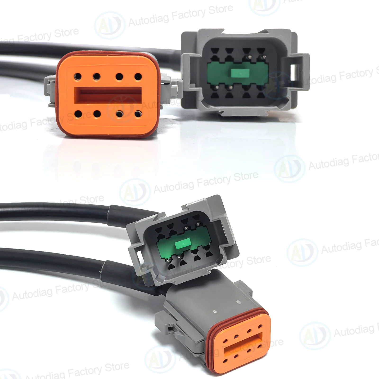 Фото Кабель OBD для Volvo Penta Vodia, диагностический кабель для промышленных морских двигателей, 6-контактный и 8-контактный, для Vodia5/EDC1/EDC4/D4-D6/D5-D16/D9-D16 №5